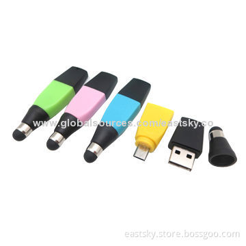 Stylus OTG Flash Drive, Compatible with PC, Notebook or Mobile Phone, with USB Interface
